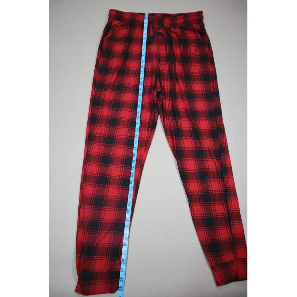 Women's‎ Red Plaid Pajama Pants Size 2XL